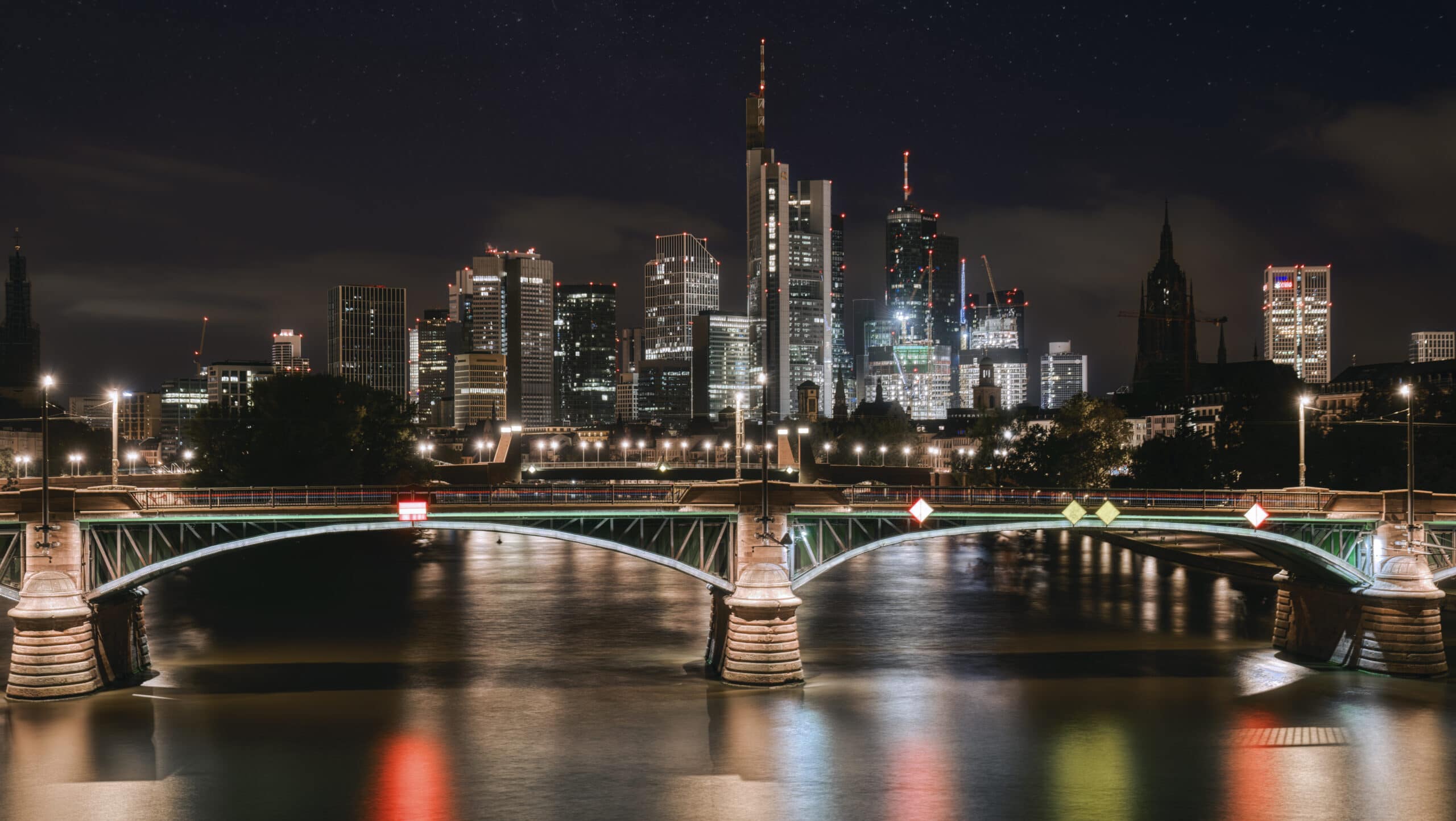 Frankfurt bei Nacht