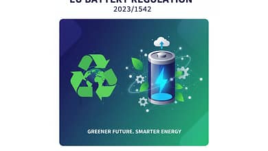 EU Battery Regulation 2023/1542 - Sustainable battery technology and circular economy